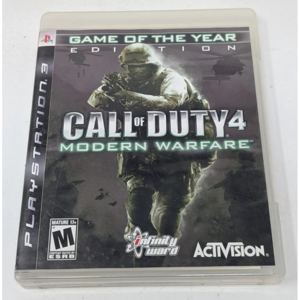 Call of Duty‎ 4: Modern Warfare -- Game of the Year Edition (PS3) Complete Cib